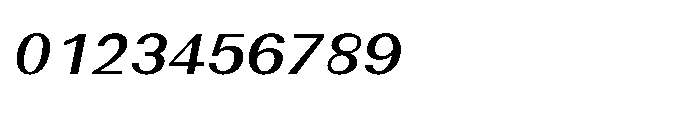 Shree Malayalam 4443 Medium Ital Font OTHER CHARS
