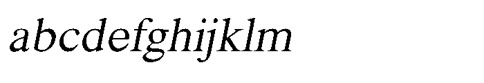 Shree Malayalam 4443 Medium Ital FONT
