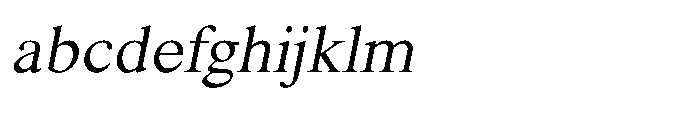 Shree Malayalam 4446 Italic FONT