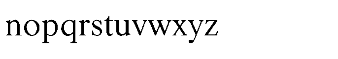 Shree Malayalam 4446 Regular Font LOWERCASE