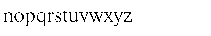 Shree Malayalam 4454 Light Font LOWERCASE