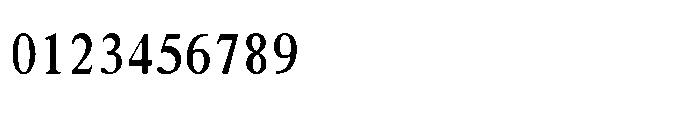 Shree Malayalam 4454 Regular Font OTHER CHARS