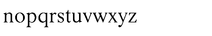 Shree Malayalam 4476 Regular Font LOWERCASE
