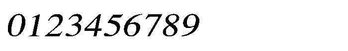 Shree Punjabi 3121 Shree Pun3121 Italic Font OTHER CHARS