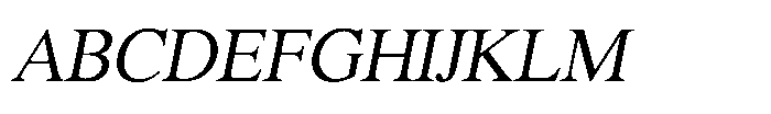 Shree Punjabi 3121 Shree Pun3121 Italic Font UPPERCASE