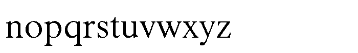 Shree Punjabi 3121 Shree Pun3121 Regular Font LOWERCASE