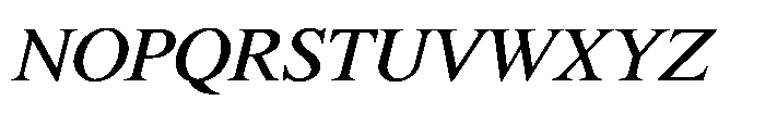 Shree Punjabi 3125 Font UPPERCASE