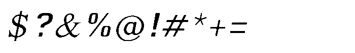 Shree Punjabi 3128 Shree Pun3128 Italic Font OTHER CHARS