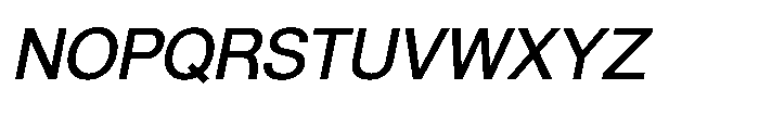 Shree Punjabi 3128 Shree Pun3128 Medium Italic Font UPPERCASE