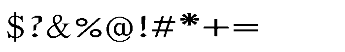 Shree Punjabi 3143 Shree Pun3143 Regular Font OTHER CHARS