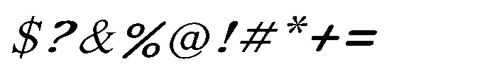 Shree Punjabi 3153 Font OTHER CHARS