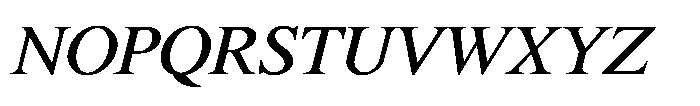 Shree Punjabi 3166 Font UPPERCASE