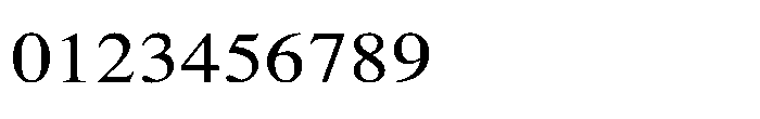 Shree Punjabi 3170 Medium Font OTHER CHARS