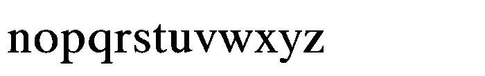 Shree Punjabi 3170 Medium Font LOWERCASE