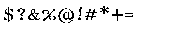 Shree Punjabi 3173 Shree Pun3173 Bold Font OTHER CHARS