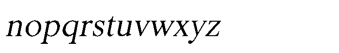 Shree Punjabi 3173 Shree Pun3173 Medium Italic Font LOWERCASE