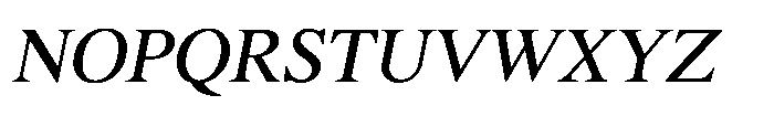 Shree Punjabi 3176 Light Italic Font UPPERCASE