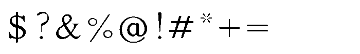 Shree Punjabi 3176 Light Font OTHER CHARS