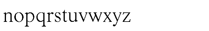 Shree Punjabi 3176 Font LOWERCASE