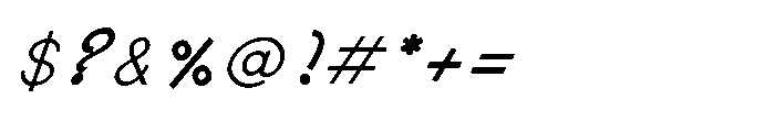 Shree Punjabi 3185 Bold Font OTHER CHARS