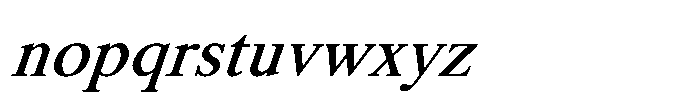 Shree Punjabi 3185 Bold Font LOWERCASE