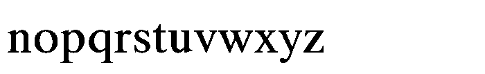 Shree Punjabi 5806 Font LOWERCASE