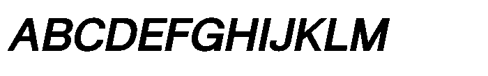 Shree Punjabi 5815 Shree Pun5815 Bold Italic Font UPPERCASE