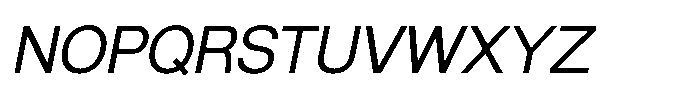 Shree Punjabi 5815 Shree Pun5815 Italic Font UPPERCASE
