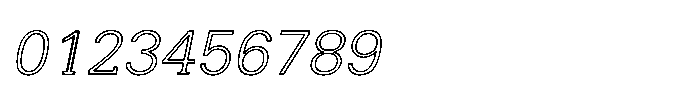 Shree Punjabi 5823 Italic Font OTHER CHARS