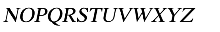 Shree Tamil 0820 Italic Font UPPERCASE