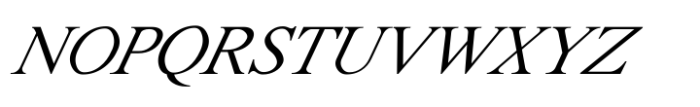 Shree Tamil 0847 Italic Font UPPERCASE