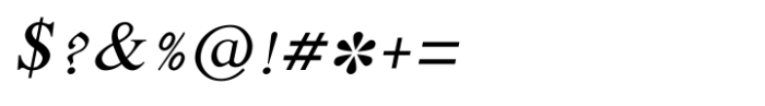 Shree Tamil 2814 Italic Font OTHER CHARS