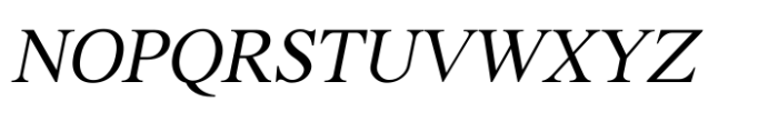 Shree Tamil 2832 Italic Font UPPERCASE