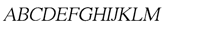 Shree Tamil 2849 Italic Font UPPERCASE