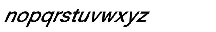 Shree Tamil 3914 Italic Font LOWERCASE