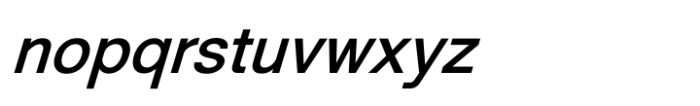 Shree Tamil 3932 Italic Font LOWERCASE