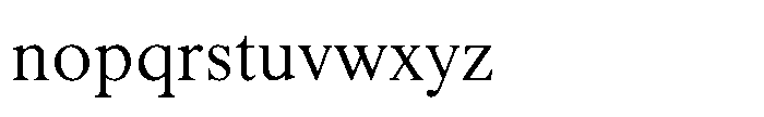 Shree Tamil 3963 Regular Font LOWERCASE