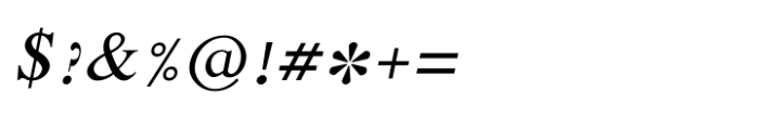 Shree Tamil  5421 Italic Font OTHER CHARS