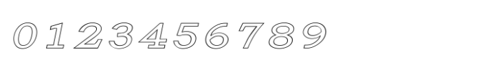 Shree Tamil 5430 Italic Font OTHER CHARS