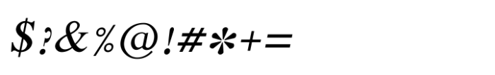 Shree Tamil 5439 Italic Font OTHER CHARS