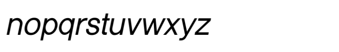 Shree Tamil 6312 Italic Font LOWERCASE