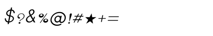 Shree Telugu 1602 Italic Font OTHER CHARS