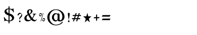 Shree Telugu 1612 Regular Font OTHER CHARS