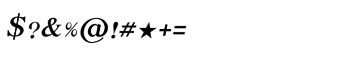 Shree Telugu 1614 Italic Font OTHER CHARS