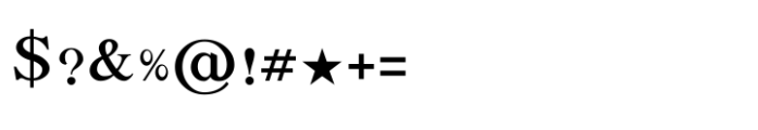 Shree Telugu 1614 Regular Font OTHER CHARS