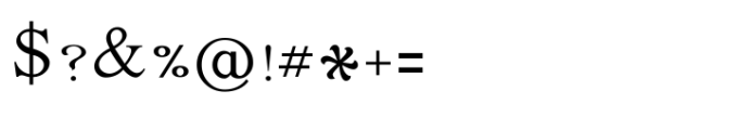 Shree Telugu 1623 Regular Font OTHER CHARS