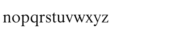 Shree Telugu 1630 Regular Font LOWERCASE