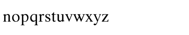 Shree Telugu 1632 Regular Font LOWERCASE