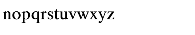 Shree Telugu 1635 Regular Font LOWERCASE