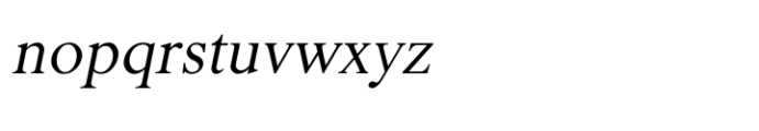 Shree Telugu 1637 Italic Font LOWERCASE
